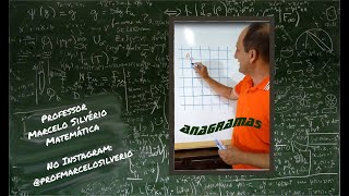 Anagramas com e sem repetição  Permutação Simples  Prof Marcelo Silvério [upl. by Bunns]