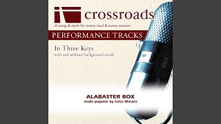 Alabaster Box Performance Track with Background Vocals in G [upl. by Nidnarb60]