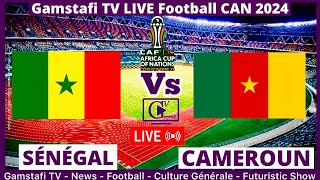 Sénégal Vs Cameroun En Direct CAN 2024 Commenté en temps réel  Gamstafi TV [upl. by Dayna662]