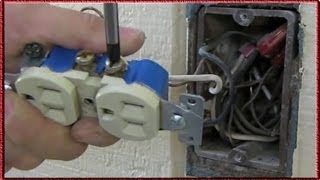 How to Replace Electrical Outlets [upl. by Niffirg]