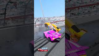 RUSTEEZE CRUZ RAMIREZ AMAZING CARS 3 NASCAR CRASHES [upl. by Ennaecarg]