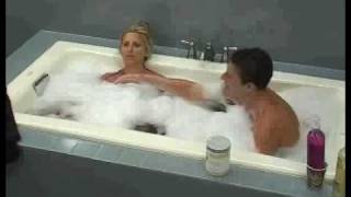 Big Brother 8 Jessica and Eric take a Bath together Part 2 [upl. by Anirahs288]