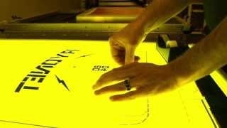 Easy and Quick DIY Film Alignment and Screen Printing Registration Trick [upl. by Lama]