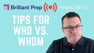 Tips for Who vs Whom SAT [upl. by Wexler]