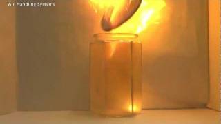 Combustible Wood Dust Explosion [upl. by Ynamrej]