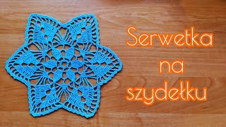 Serwetka gwiazda na szydełku 22cm [upl. by Stulin]