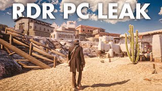 RDR1 PC Version Leaked HUGE NEWS Game Size Launcher Announcement amp MORE [upl. by Anivle]