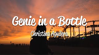 Christina Aguilera  Genie In A Bottle Lyrics [upl. by Eatnwahs]