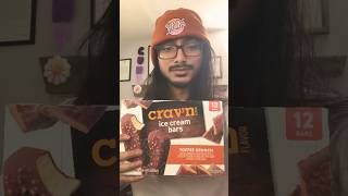 Minute Review Crav’n Flavor  Toffee Crunch Ice Cream Bars [upl. by Mckinney]