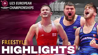 Freestyle Highlights from U23 European Championships 2023 [upl. by Atiuqat]