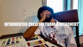 Introverted Creative Turned Extrovert  Working on the Brand amp Showing Samples [upl. by Ahtebbat]