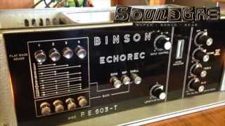 Binson Echorec PE 603T Guitar Demo [upl. by Osmond]