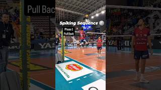 Spiking Sequence Breakdown volleyball [upl. by Adnilev]