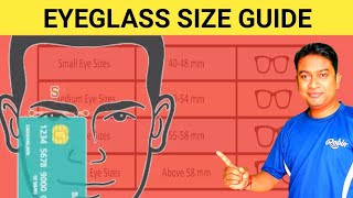 What is the standard size of eyeglasses  eyeglasses size guide  Om Talk [upl. by Tomchay]