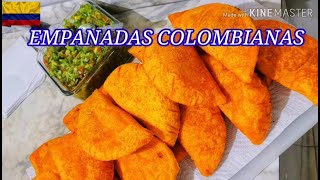 EMPANADAS COLOMBIANAS 🤤🤤🤤🤤carne desmechada [upl. by Ahtennek]