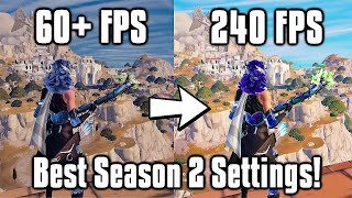 Fortnite Season 2 Settings Guide  FPS Boost Colorblind Modes amp More [upl. by Lilahk]