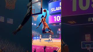 LeBrons Epic Slam Dunk Stuns Serbia shorts LeBronJames [upl. by Chad507]