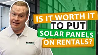 Can you Put Solar Panels on a Rental Property [upl. by Utica]