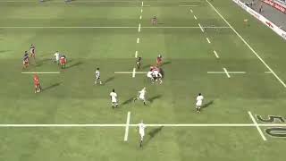 Rugby Challenge 4 gameplay Saracens Vs Harlequins Highlights [upl. by Giorgia]