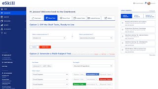 eSkill Online Skills Assessment Overview [upl. by Artekal]