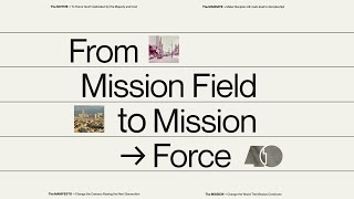 FROM MISSION FIELD TO MISSION FORCE  WEEK 4  June 23 2024  1100 AM Worship Service [upl. by Goulder]