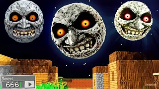 i Found Scary LUNAR MOON 😱 in Minecraft  Minecraft Lunar Moon [upl. by Mixie]