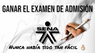 🎓COMO GANAR EL EXAMEN DE ADMISION AL SENA ☑️ SENA 2024 [upl. by Trefor]