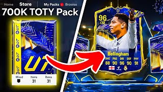 6 TOTYTOTY ICONS PACKED 🤯 700K EPIC TOTY PACKS  FC 24 Ultimate Team [upl. by Chari]