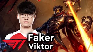 Faker picks Viktor [upl. by Swanson]