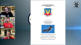 F35 Crash at Hill AFB AIB Report Review [upl. by Isolda]