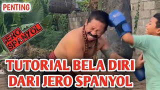 TUTORIAL BELADIRI DARI JERO SPANYOL lucu lawakbalingakak lawakbalilucu komedi [upl. by Hussein156]