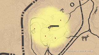 Red Dead Online Tesoro de Gaptooth Breach  Gaptooth Breach Treasure Map Location [upl. by Juakn]