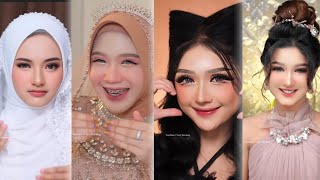 KOMPILASI TIKTOK MAKEUP VIRAL TRANSISI JADI CANTIK PART 1 [upl. by Imaj]