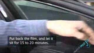 How to Remove Tint from a Car Window [upl. by Deyas]