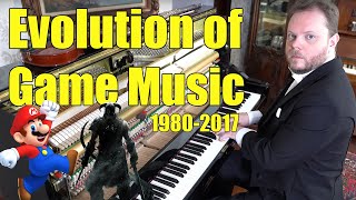 Evolution of Game Music 1980  2018 [upl. by Yrem]