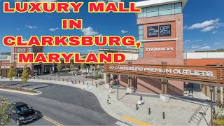 CLARKSBURG PREMIUM OUTLETS MALL  4K WALKING TOUR  MAY 2021 [upl. by Akenaj145]