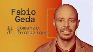 Fabio Geda e il romanzo di formazione [upl. by Nuli]