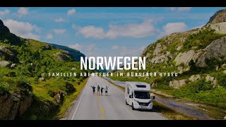 Der unglaubliche NorwegenRoadtrip im Camper Bürstner Lyseo ​mit der Familie [upl. by Sung]