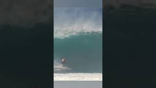 Koa Smith getting the shot at Pipe [upl. by Mairhpe796]