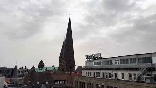 Aussichtspunkte Kaufhof und Parkhaus Am Brill in Bremen [upl. by Carmela186]