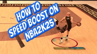 How to Speed Boost In 2k25 [upl. by Ajnin]