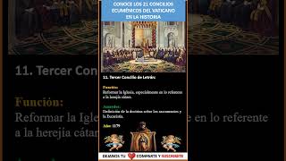 ✨Conoce los 21 Concilios del Vaticano 11 Tercer Concilio de Letrán✨Cristianos en Cristo [upl. by Nevaed]