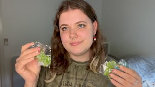 ASMR trying crystal candy🍭🌈 [upl. by Morette]