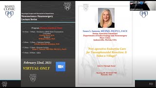 Lecture Series Susan L Samson MD 22221 Mayo Clinic [upl. by Warden]