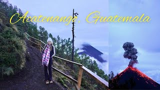 VLOG • Hardest Hike in Central America Acatenango Volcano [upl. by Refinne]