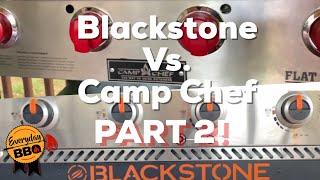 Blackstone Griddle Vs Camp Chef FTG 600  NEW Flat Top Outdoor Griddle Comparison  Everyday BBQ [upl. by Rehpotsrhc]