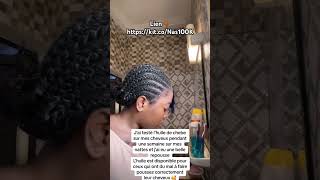 Lhuile de chebe pousse cheveux 😁 haircare naturalhair cheveuxcrepus [upl. by Nnylrac]