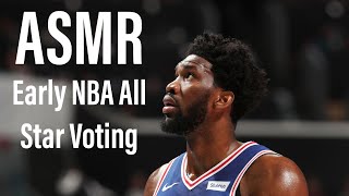 ASMR Early 2024 NBA All Star Game Voting [upl. by Brody]