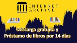 Internet Archive  Cómo descargar libros y realizar el préstamo de Ebooks [upl. by Dibrin]