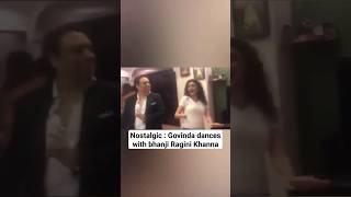 govinda dancing with raginikhanna on mamus song goes viral ytshorts galattaindia [upl. by Yaron852]